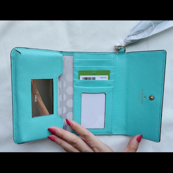 Kate Spade Aqua Blue Wallet - Picture 6 of 6